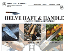 Tablet Screenshot of helvehaftandhandle.com